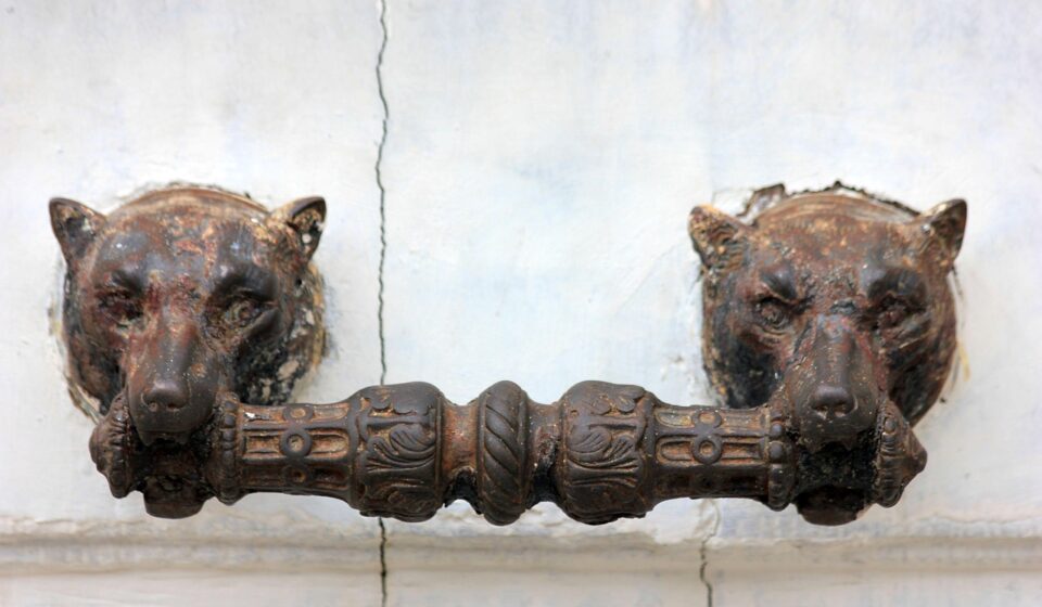 door handle, door, rusty door handle, decor