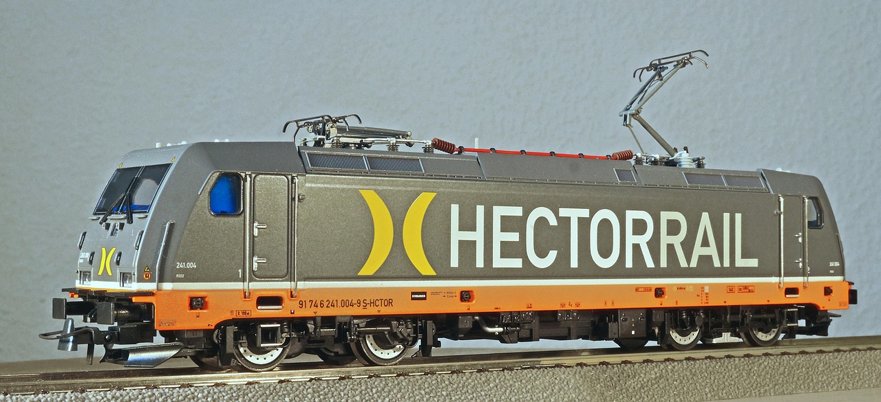 electric locomotive, model, track h0, private railway, hectorrail, sweden, europe-wide, train, transport system, engine, travel, rail, br 185, br185, model train, toy, faithful to the prototype, s image nr 2952152, railroad, roco, traxx