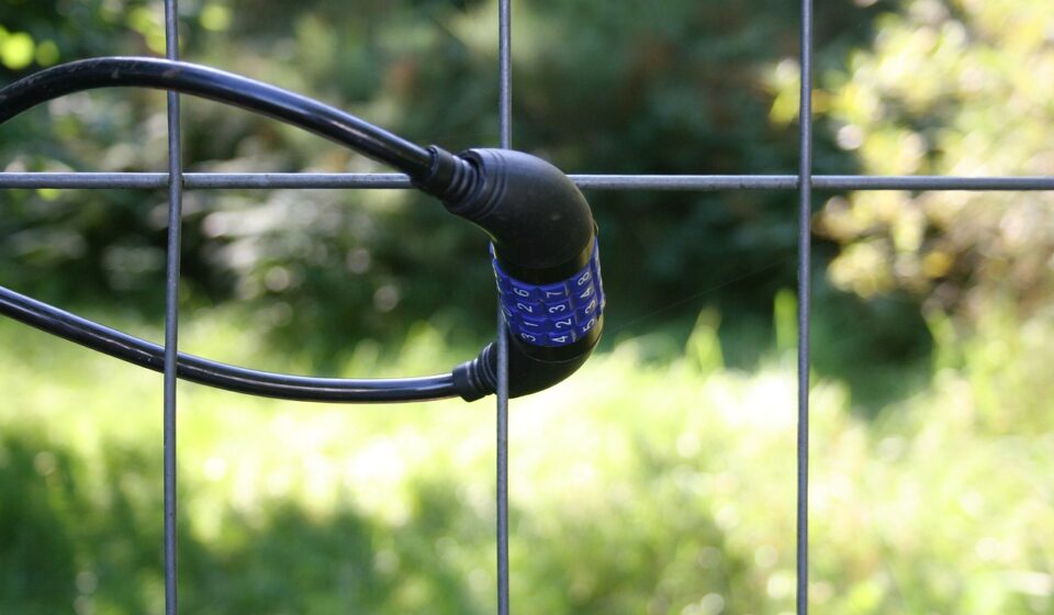 bike lock, barrier, closed, combination lock, theft protection, wheel lock, padlock, theft, cable lock, to graduate, bike lock, combination lock, cable lock, cable lock, cable lock, cable lock, cable lock