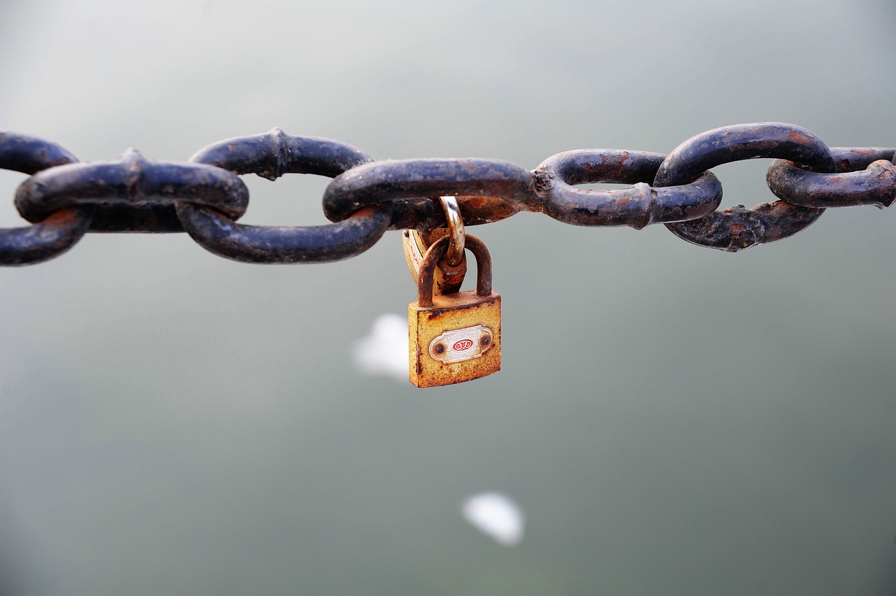 heart lock, lock, chain, iron chain, lock, lock, lock, lock, lock