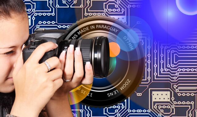 photographer, girl, camera, digital, photography, lens, photo, taking photos, recording, technology, female, hand, shot, reflection, circuit board, conductor tracks, circuit, electronics, computer, pc, circuits, printed circuit board, data, riser board
