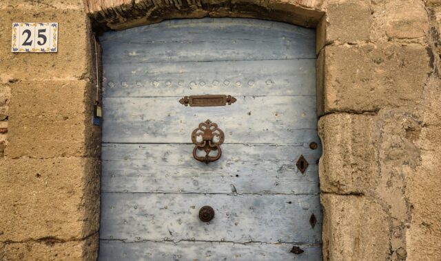 door knocker, door, entry, lock, wall, stones, monument, knocker, blue, door, door, door, wall, wall, wall, wall, wall